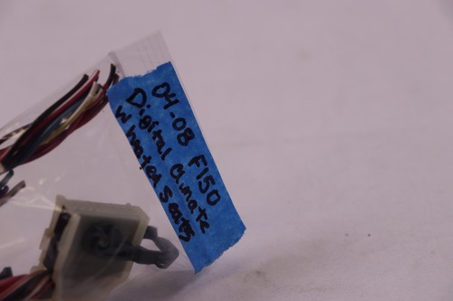 2004 - 2008 FORD F150 AC HEATER CLIMATE CONTROL WIRING HARNESS PLUG HEATED SEATS - Picture 9 of 14