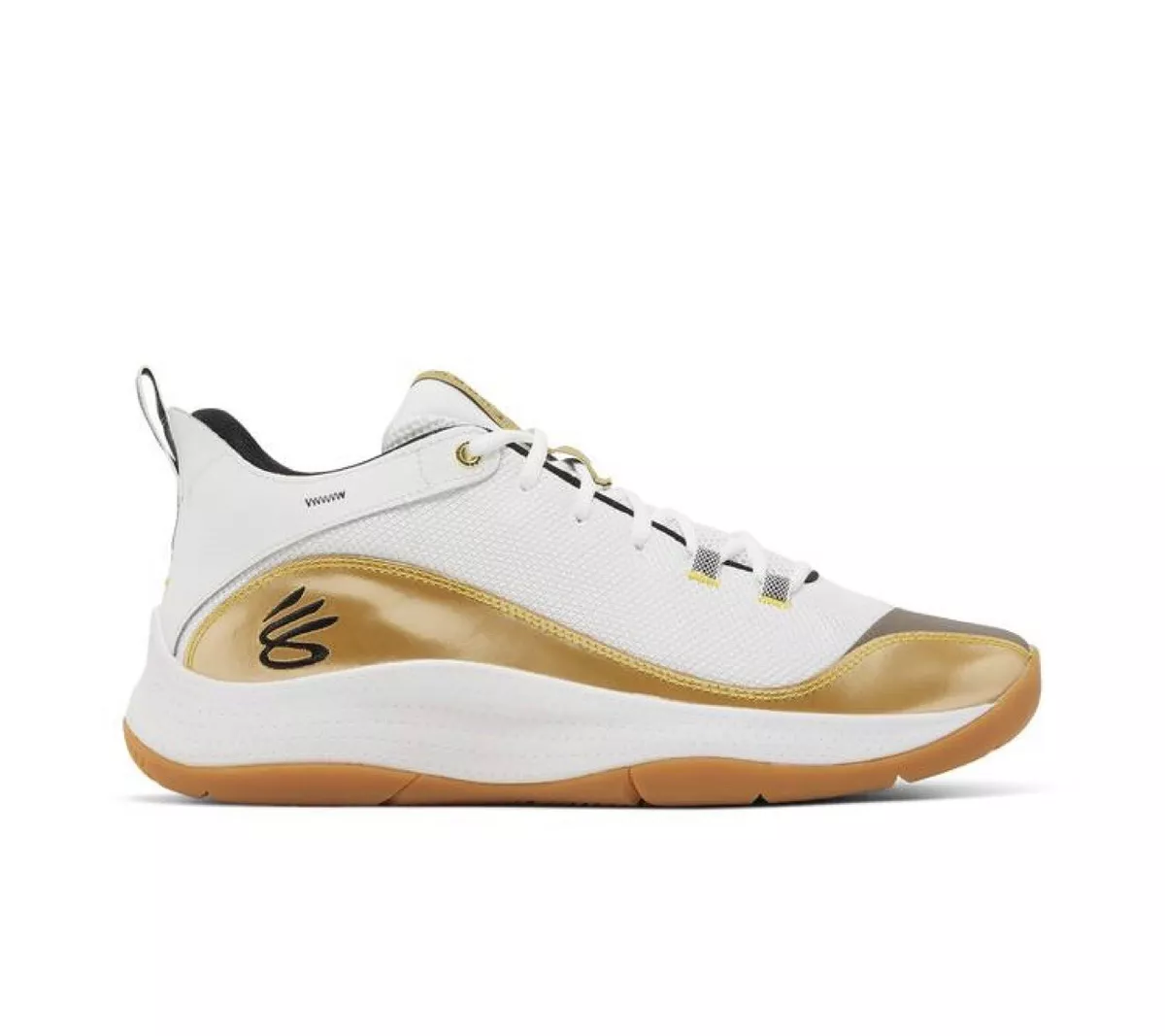 Curry 3.5 white sales and gold