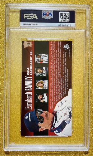 POP 24 1994 PRESS PASS OPTIMA XL DALE EARNHARDT JR GOLD RARE #46 PSA 8 RC READ - Picture 4 of 6