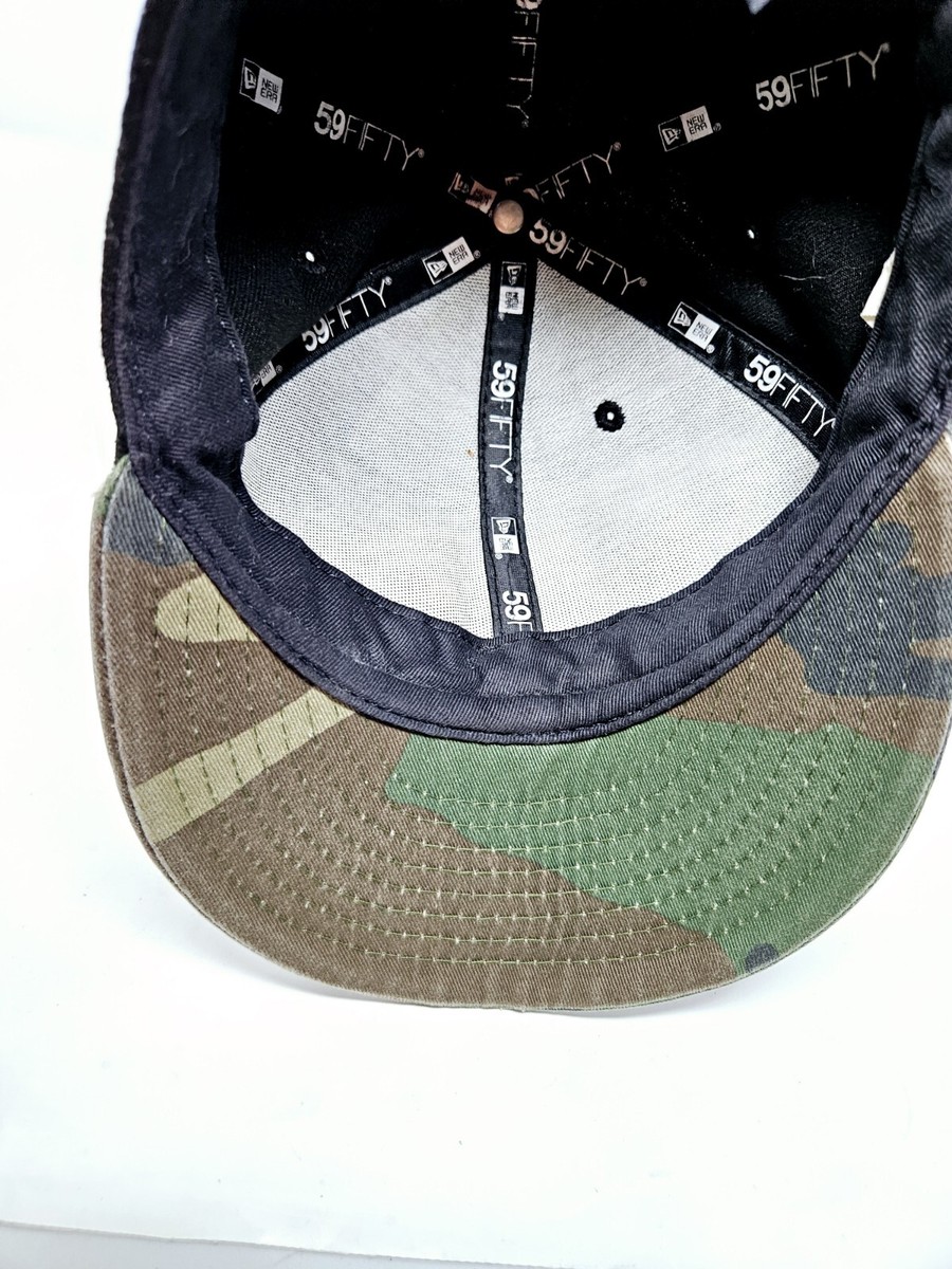 DC Shoes X New Era Fitted Hat Cap 7 1/4 Camouflage 59Fifty