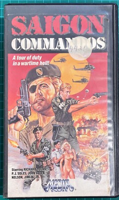 Saigon Commandos [ Cut Box VHS 1988 ] Astral Videos | Starring Richard ...