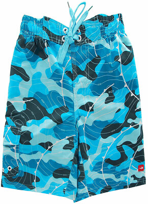 Shiwi Jungen Badeshorts Shorts Badehose Boardshorts Blau 128 NEU K2378