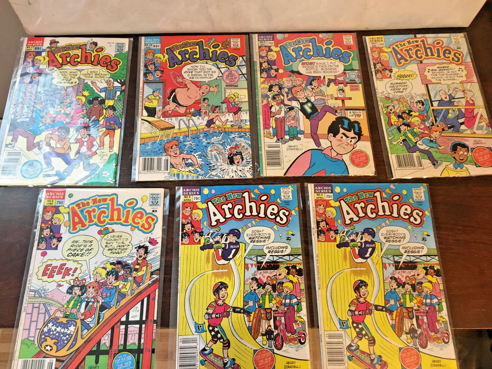 Archie Comic Book Lot of 7, The New Archie's title only