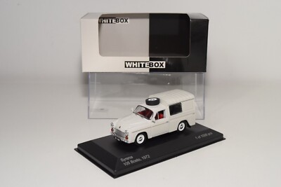 A78 1:43 WHITEBOX WB212 SYRENA 105 BOSTO 1972 VAN WHITE MIB