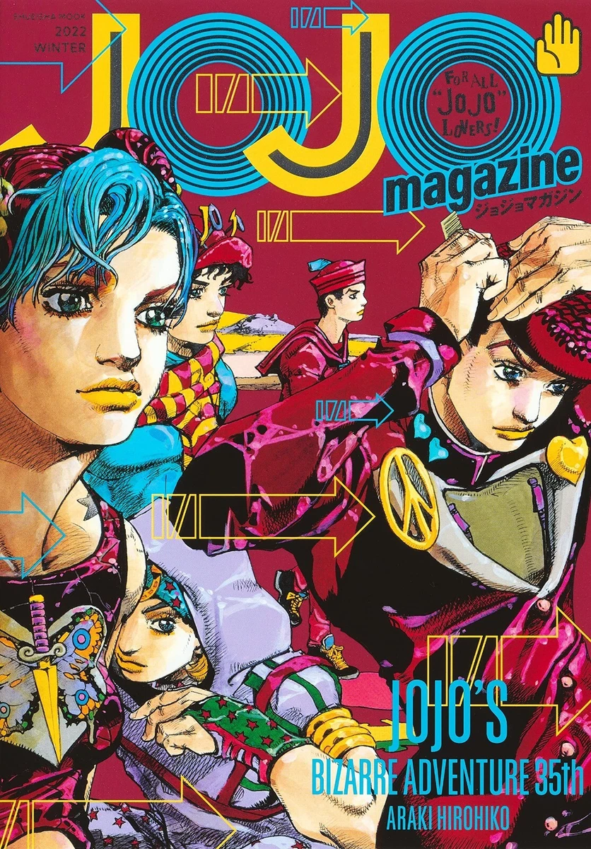 Hirohiko Araki (JoJo's Bizzare Adventure) loves his Vogue/Fashion Art.