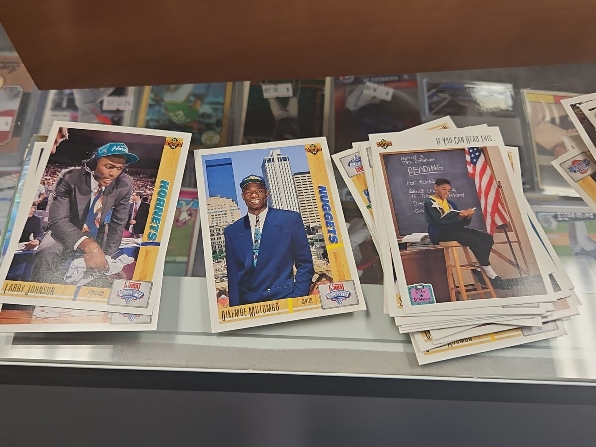 1991-92 Basketball Upper Deck Factory Wood Box Inaugural Limited