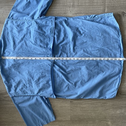 VTG World Wide Sportsman Fishing Shirt Embroidered Flying Fisherman Sz M Blue - Picture 13 of 16