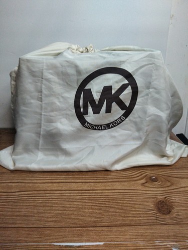 NWT MICHAEL KORS Gold Chain Strap Leather Tote Bag W/ Matching Purse Navy Blue - Picture 10 of 10