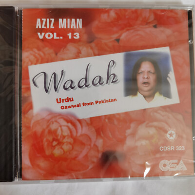 AZIZ MIAN WADAH VOLUME 13 OSA SUFI QAWAL AUDIO CD NEW RARE SAME DAY DISPATCH