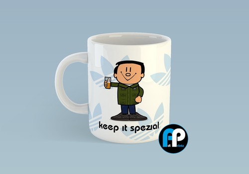 Trimmy 2023 SPZL Vector Logo Adidas Mugs, Football Casual Away Days - Picture 14 of 36