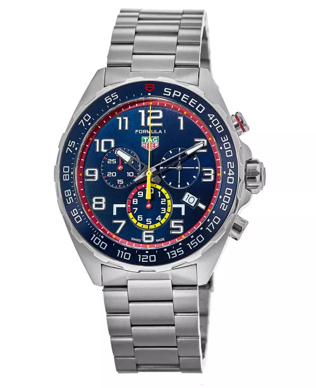 Tag heuer sales f1 chronograph blue