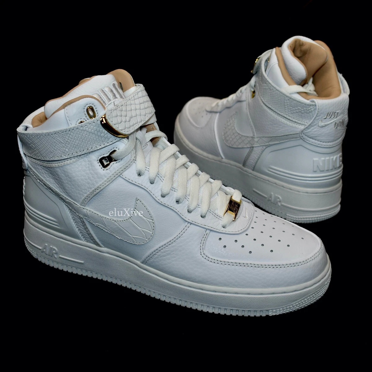 NWT Nike Just Don Air Force 1 High AF-100 White Sneakers Men's 10 DS  AUTHENTIC