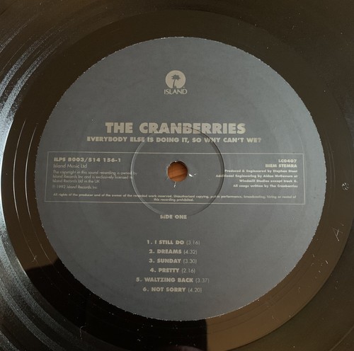 The Cranberries Everybody Else Is Doing It Why Can’t We 1993 UK 1st vinyl LP NM - Picture 12 of 12