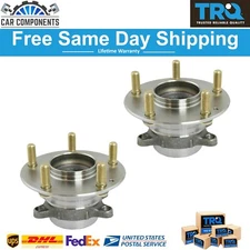 TRQ New Rear Wheel Hub Bearings Set For 2016-2021 Honda Civic 2019-2022 Insight