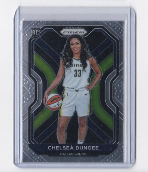 CHELSEA DUNGEE 2021 PANINI WNBA PRIZM ROOKIE CARD-SHIPS FREE