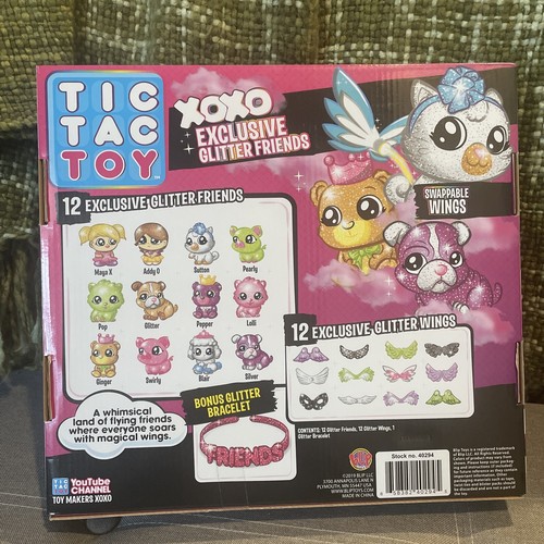 TIC TAC TOY XOXO Exclusivo 12 AMIGOS BRILLANTES 12 Alas + Pulsera Bonificación NUEVO EN CAJA - Imagen 2 de 9
