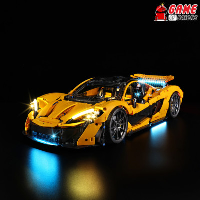 LED Light Kit for McLaren P1 - Compatible with LEGO  42172 set (Classic)