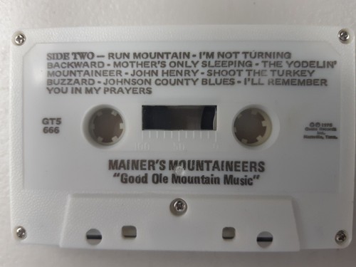 Mainer's Mountaineers Good Ole' Mountain Music Collectors Item Cassette Tape - Picture 3 of 6