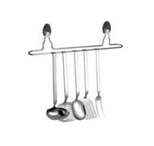 Barra Multiuso Portamestoli da Cucina Cukiproof + Adesivi Artex
