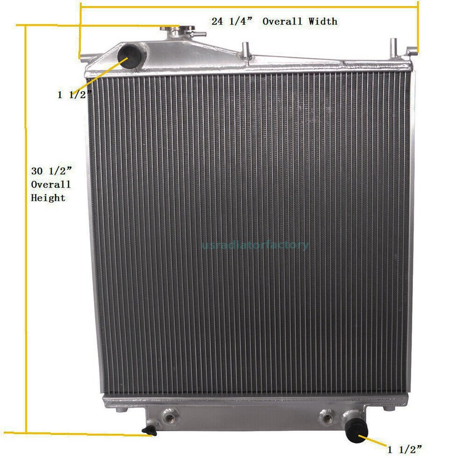 3Rows All Aluminum Radiator For Ford 2006-2010 Explorer 4.0L 4.6L AT ...