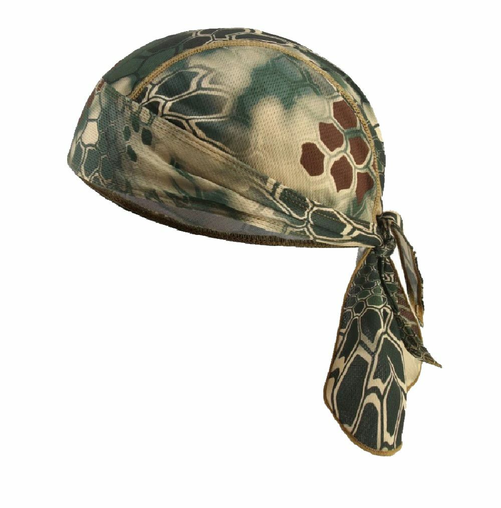 Camouflage Snakeskin All Stretch Motorcyclist Neck Gaiter DuRag *NWT* Kryptek® Neck Gaiter – USA-Made, 4-Way Stretch Camo Cover main image 4