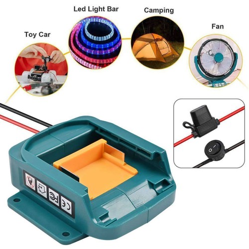 Pannungswandler für Makita 18V auf 12V Step-down Konverter Converter 10A KG - Bild 5 von 12