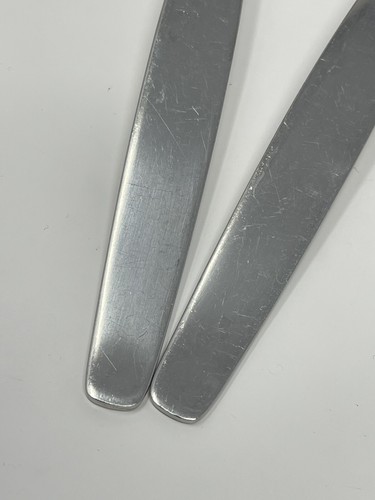 Nils Johan Sweden Sessan Large Serving Table Spoons NIJ1 8.5” Set Of 2 - Picture 5 of 7