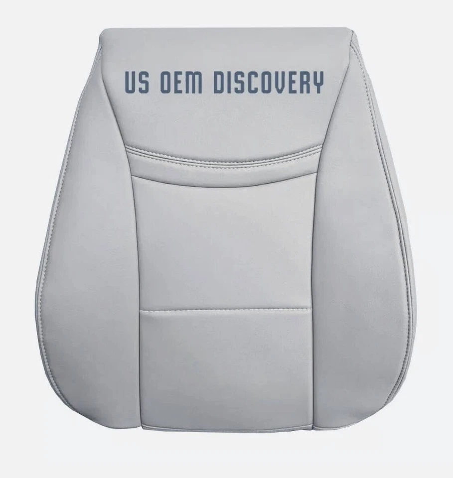 2007 For BMW 325i, 325xi 2Door Driver Full Front leather seat cover Light Gray - Image 4 of 4