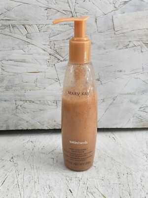 Mary Kay PEACH orange Satin Hands Hand Scrub Smoothie full size