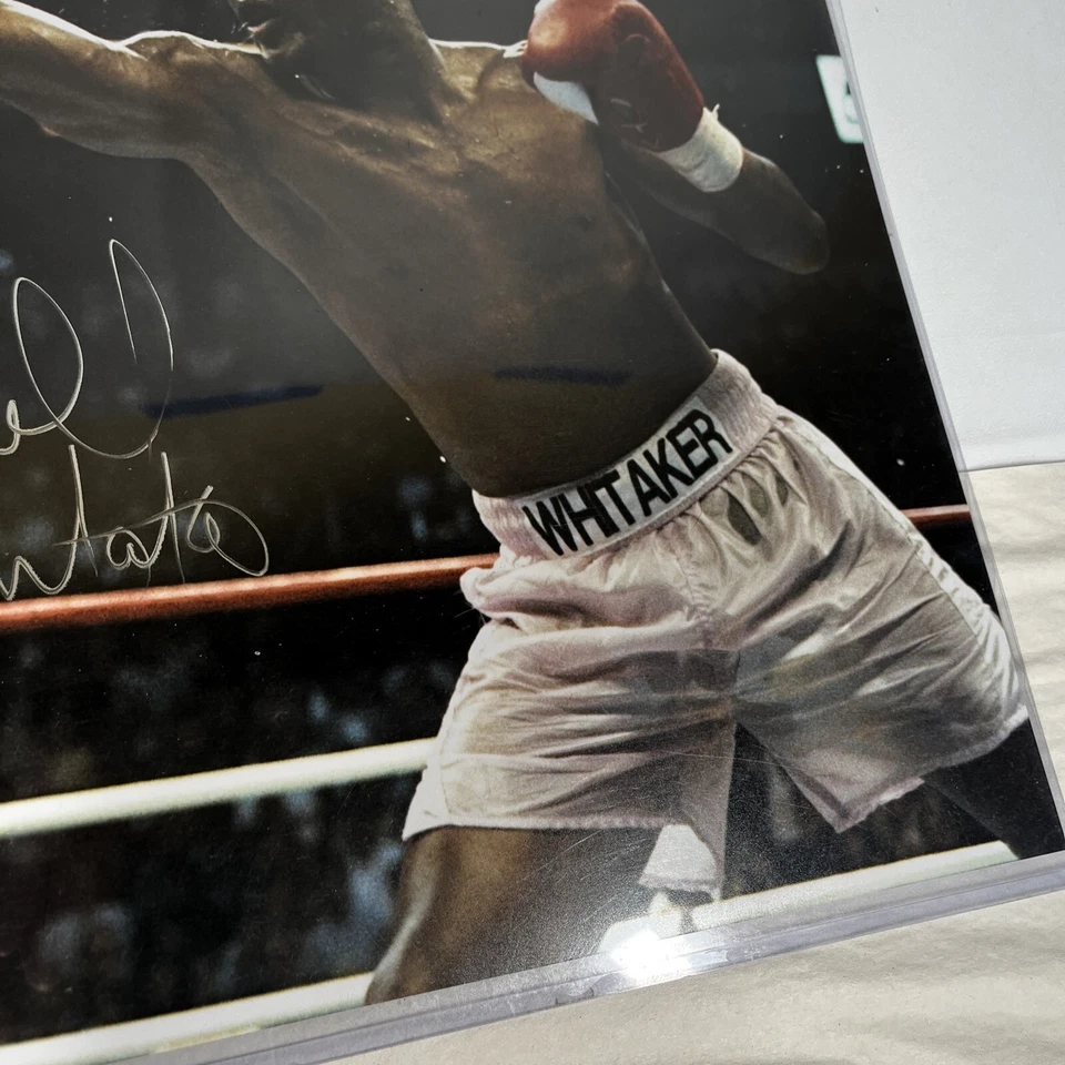 Pernell Whitaker VS De la Hoya 20"x16" Signed Photo w/ JSA COA Autographed - Image 4 of 4