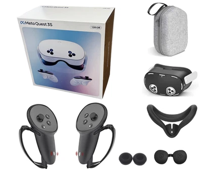 2026 Meta Oculus Quest 3S All-in-one VR Headset Holiday Bundle 128GB/256GB🔥 - Image 1 of 4