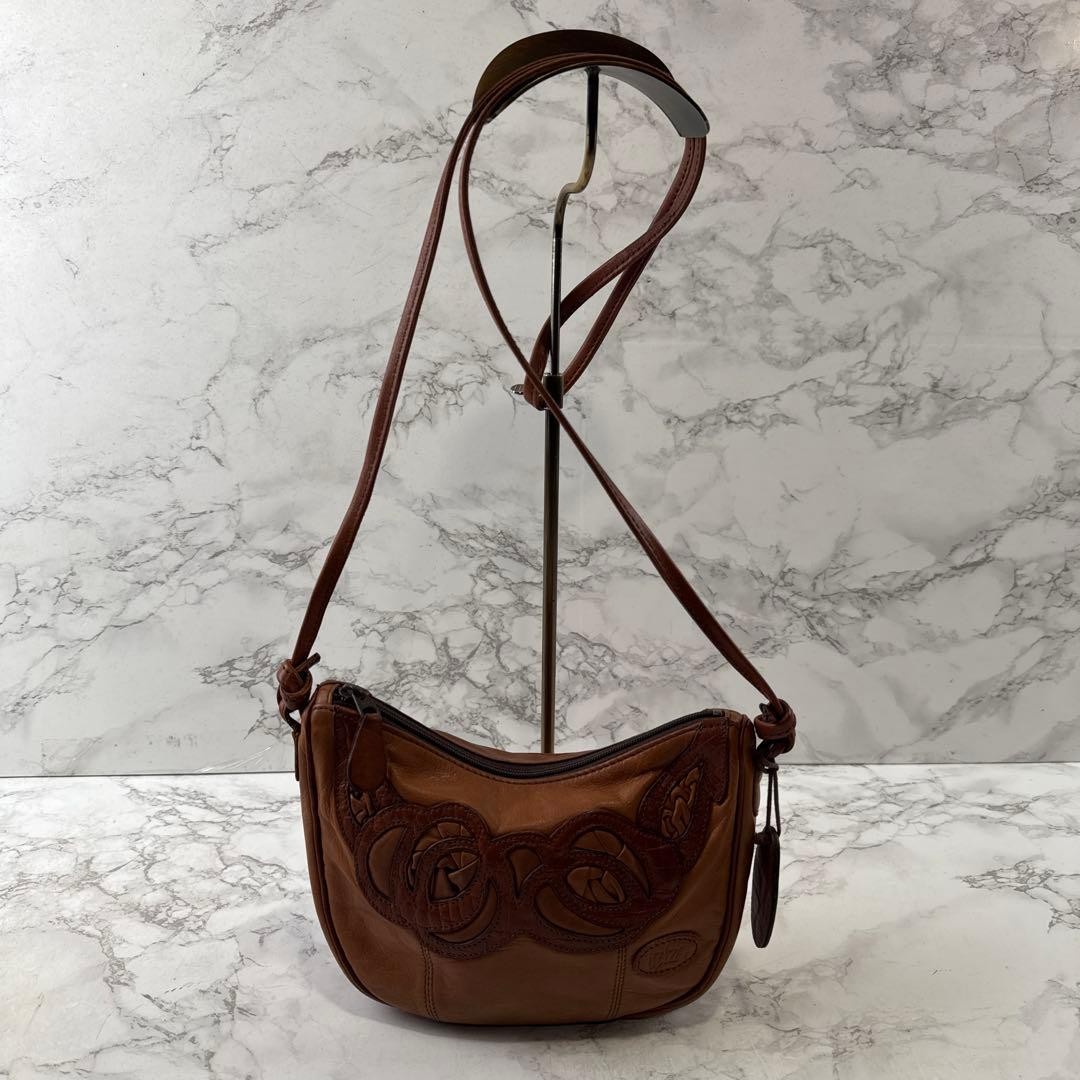 IBIZA Flower Patchwork Leather Mini Shoulder Bag … - image 2