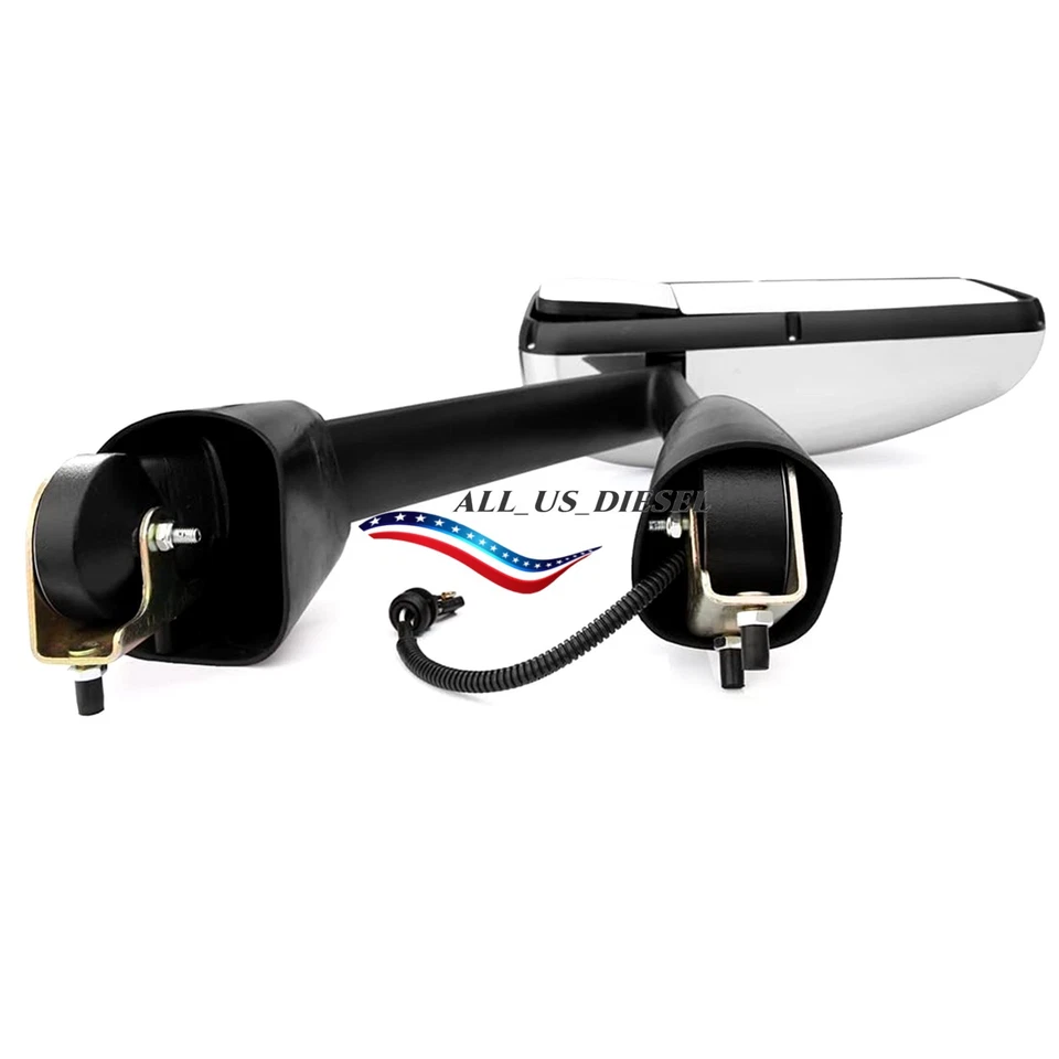 Espejo de puerta eléctrico térmico para Kenworth T170 T270 T370 T440 T470 T660 T800 T600 LH Foto 3 de 4