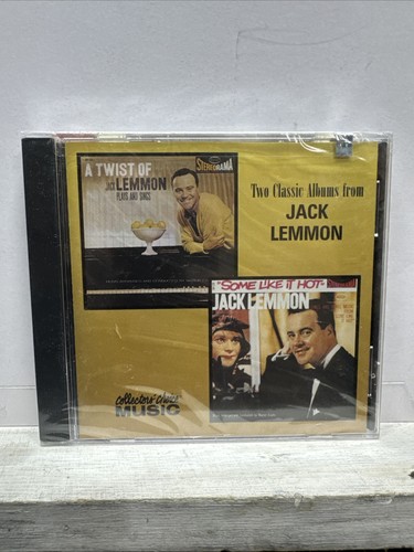 A Twist of Lemmon & Some Like It Hot Jack Lemmon CD Collectors' Choice SEALED