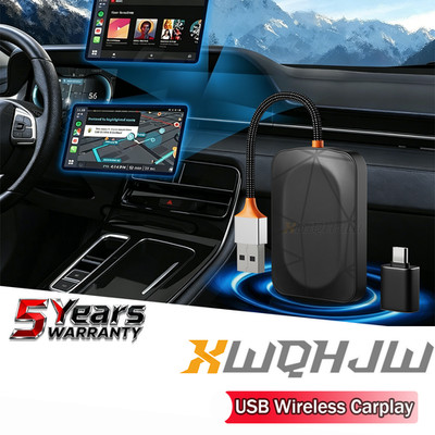 NEW USB Wireless Car Play Adapter For iPhone Apple Wireless Dongle Plug ＆ Play