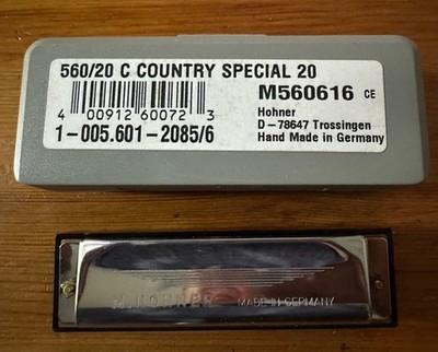 Hohner Special 20 Country C, new old stock, never used, original packaging.