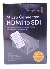 Blackmagic Design Micro Converter HDMI to SDI 3G with Power Supply NIB