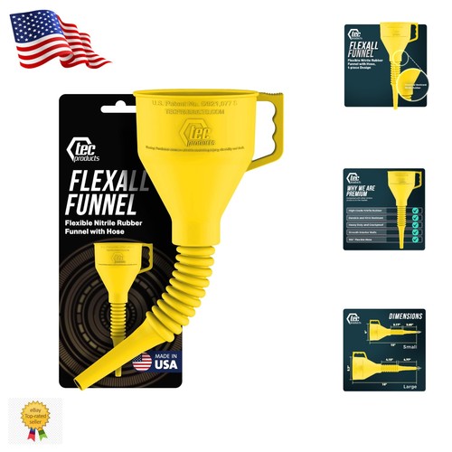 Vielseitiger Nitrilkautschuk-Trichter für den automatischen Einsatz - 28 Unzen Kapazität, auslaufsicheres Design - Bild 1 von 10
