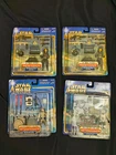 Star Wars Accessory Set Lot of 4 Death Star Hoth Endor Vintage Hasbro MOC