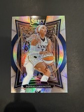 2025 Panini Select WNBA CONCOURSE SILVER PRIZM DIJONAI CARRINGTON LYNX #68