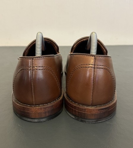 NEW Allen Edmonds ‘Randolph’ Slip On Penny Loafer- Walnut Brown Mens 9.5 E - Picture 4 of 8