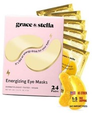 Gold Under Eye Mask for Dark Circles  Puffy Eyes - 24 Pairs