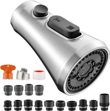 Kitchen Faucet Head Replacement, Pull Down Faucets Spray Head for Kitchen Sink,
