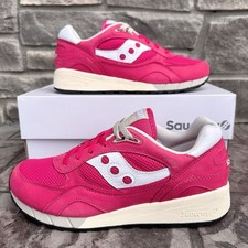 MEN SIZE 10 Saucony Shadow 6000 Shoes Casual Athletic Sneaker S70785-3 Red White