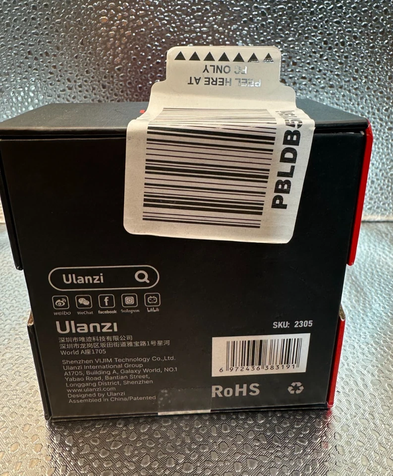 Cabezal de bola de liberación rápida Ulanzi U-100 garra 360° giratorio panorámico con zapata fría Foto 4 de 4