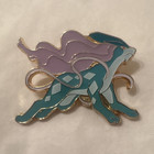 Pokémon Suicune Enamelled Metal Lapel Pin Multicolor damaged and missing stub — photo 1