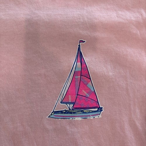 Benny & Belle wild and free just like the sea T-Shirt Size M Pink New NWT - Picture 3 of 6