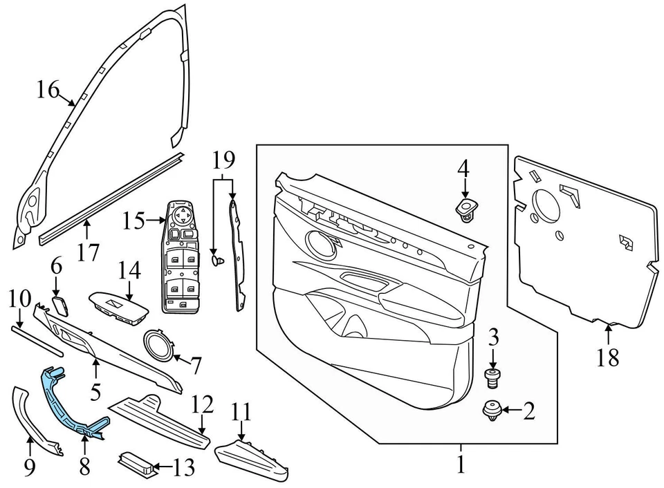 2014-2016 BMW 535D XDRIVE - Interruptor de bloqueio central/perigo 9161896 - Imagem 3 de 4