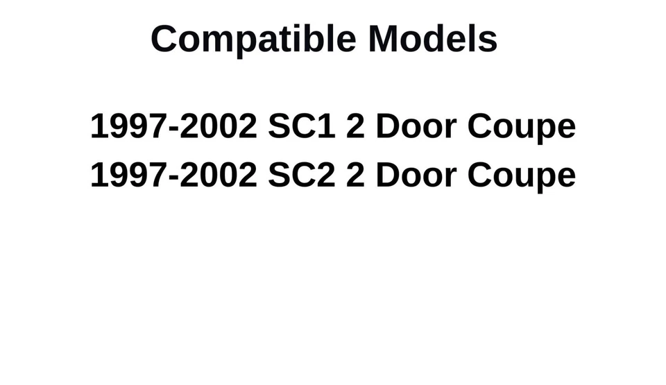 Ajuste 1997-2002 Saturn SC1 SC2 cupé lado pasajero puerta derecha ventana vidrio Foto 3 de 4
