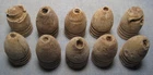 Lot of 10 Dug Civil War Pulled Bullets from Port Hudson